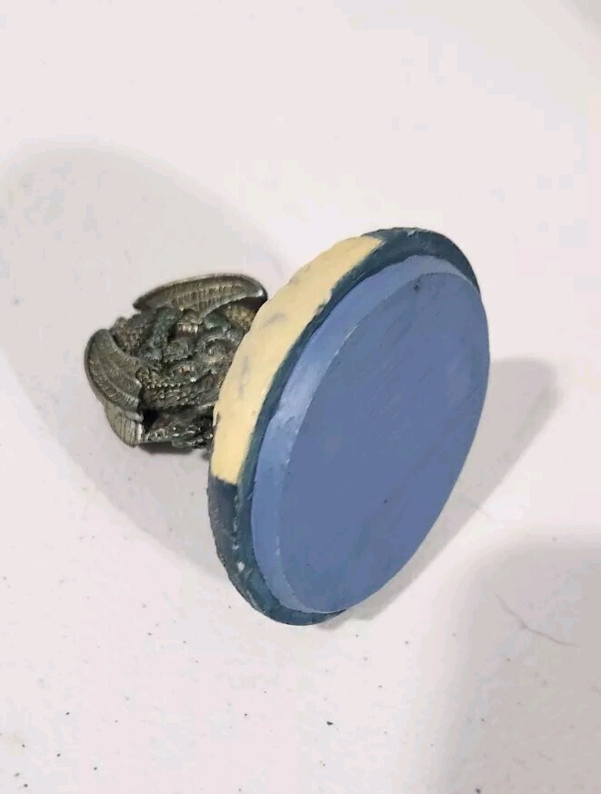 Vintage Dungeons And Dragons Wizard Dragon Vase With Lid Fantasy Rare