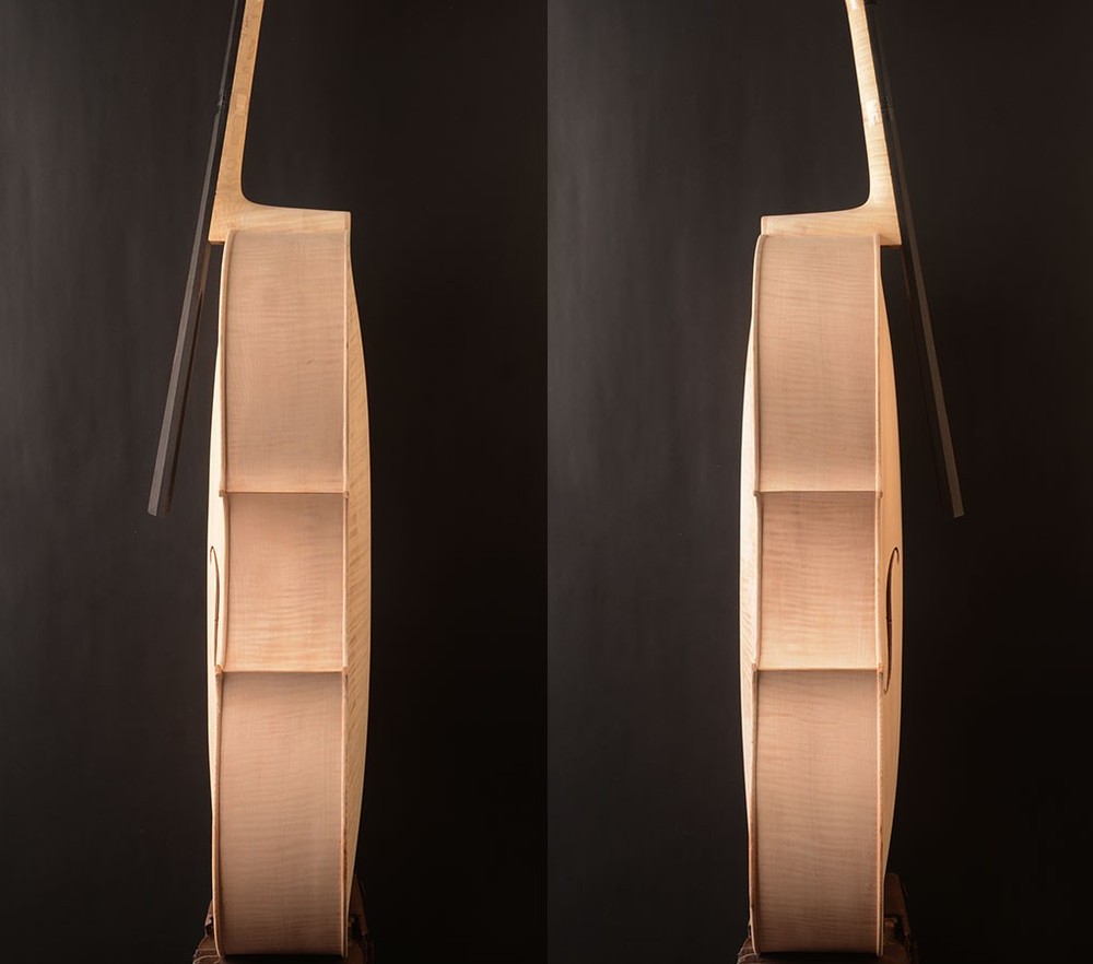 Unvarnish!Best Model !A Strad model Copy 4/4 cello!