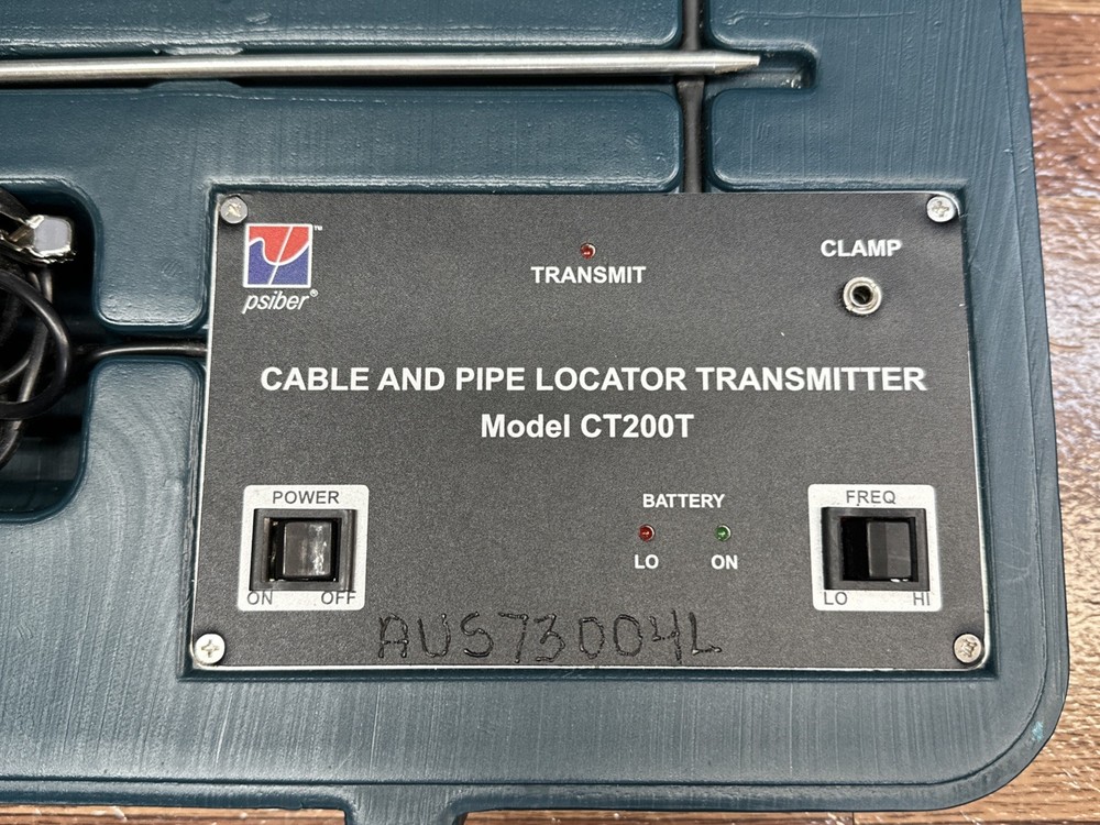 Psiber CT200 Data Systems Cable and Pipe Locating System