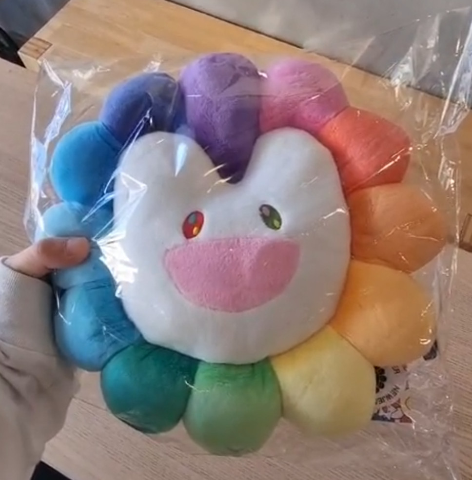 NewJeans x Murakami Cushion 30cm Authentic