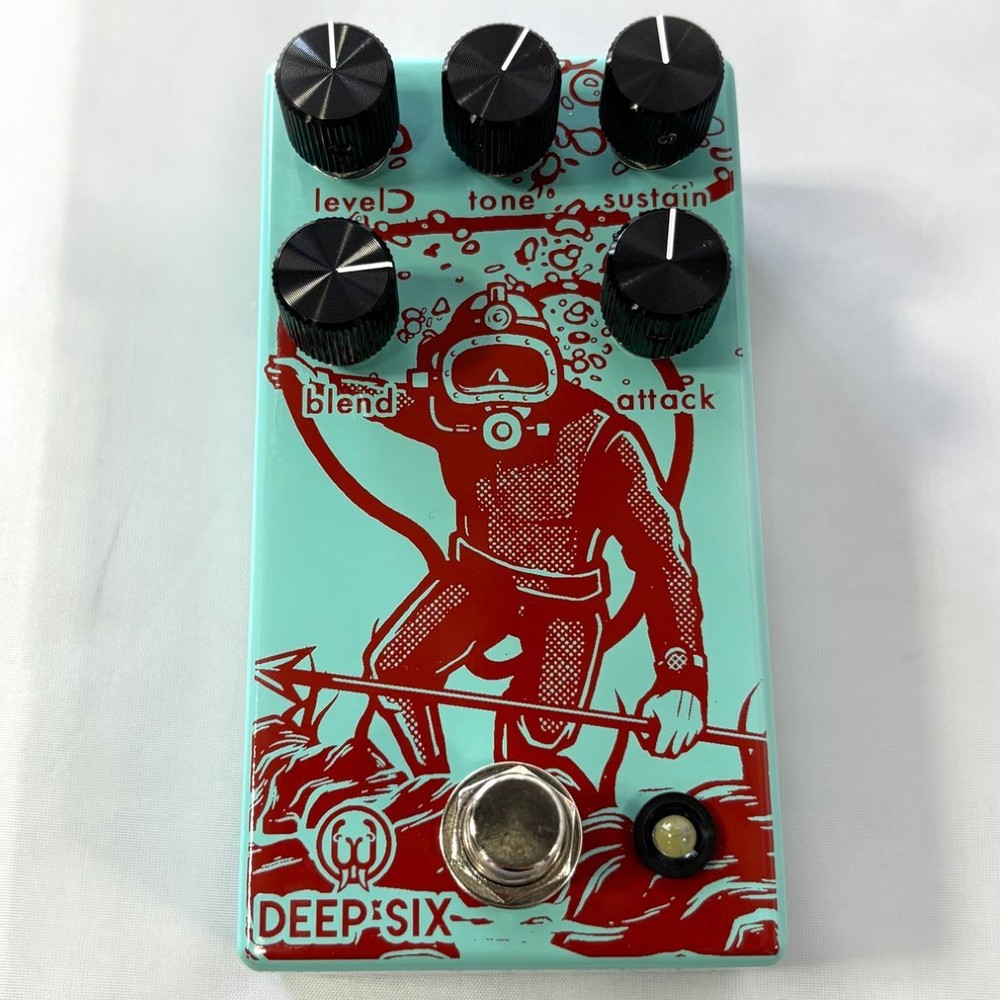 Walrus Audio Deep Six V3 Effector Compressor Wal-Deep/V3