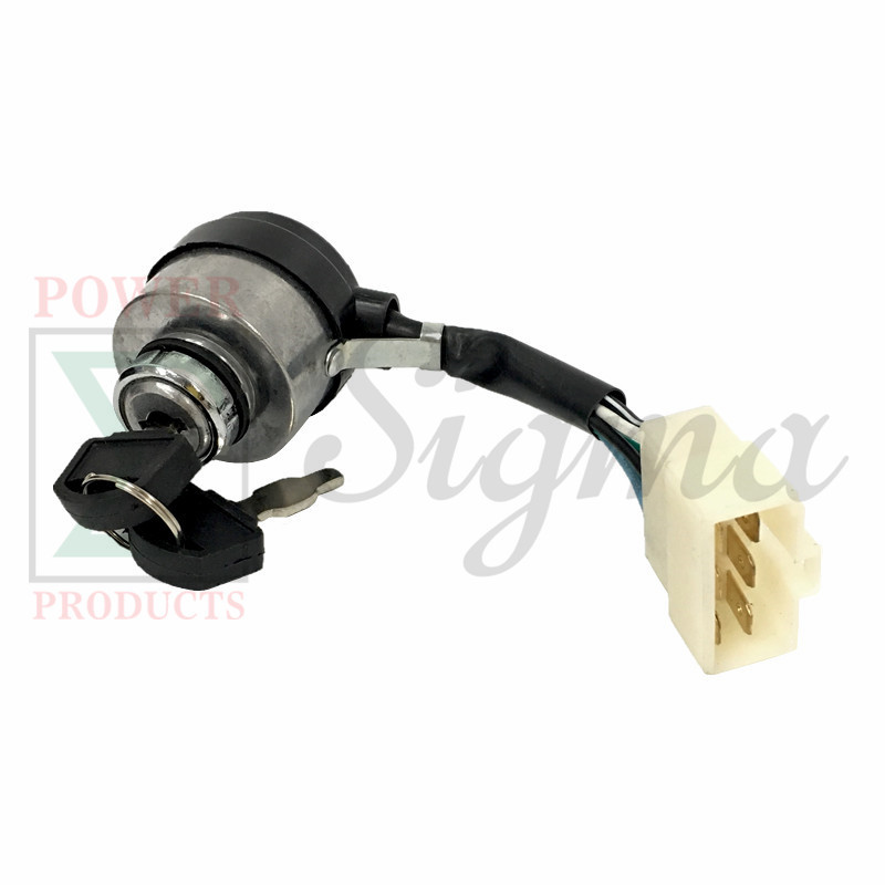 Ignition Key Switch For Harbor Freight Predator Electric Start Generator Engine