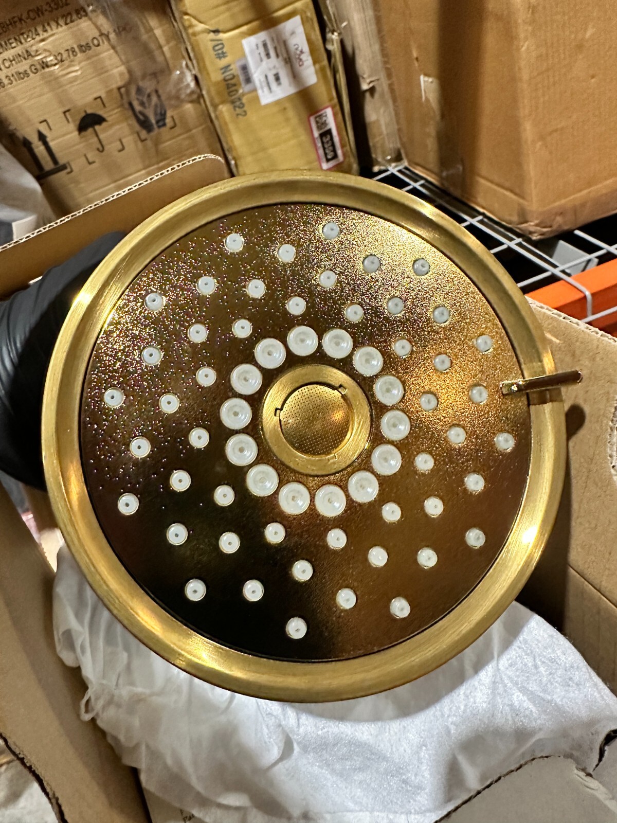 Kohler 22170-BGD Purist 2.5 GPM Multi Function Shower Head-Moderne Brushed Gold