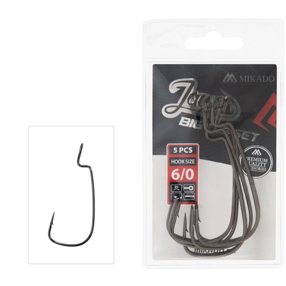 Mikado Jaws Big Offset Hooks All sizes