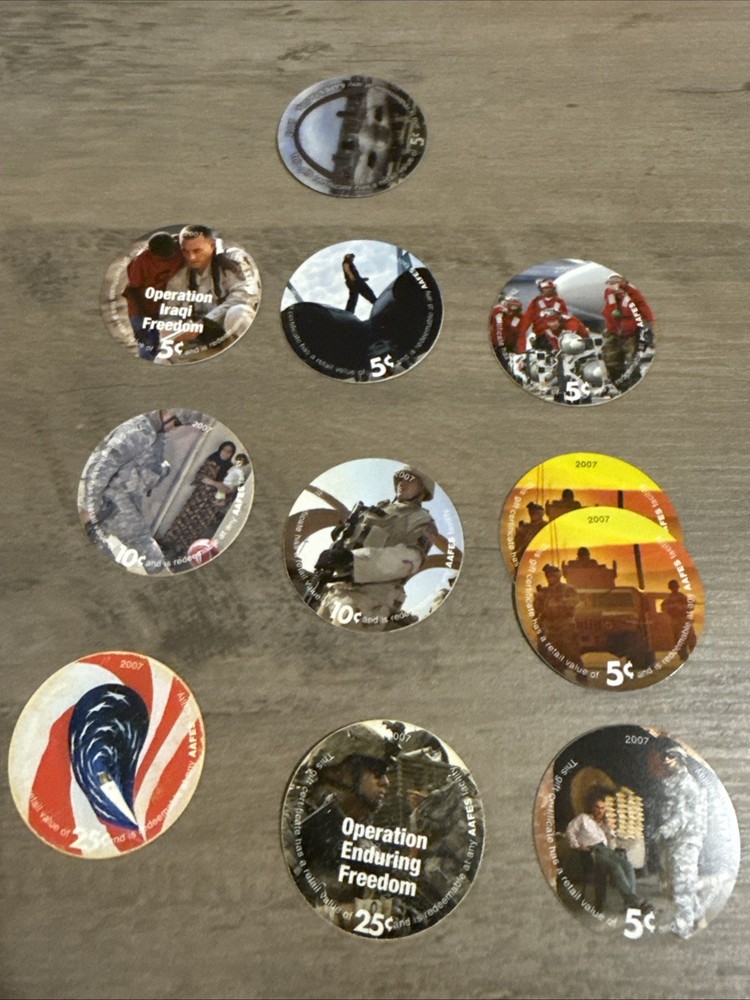 2007 Aafes Pogs