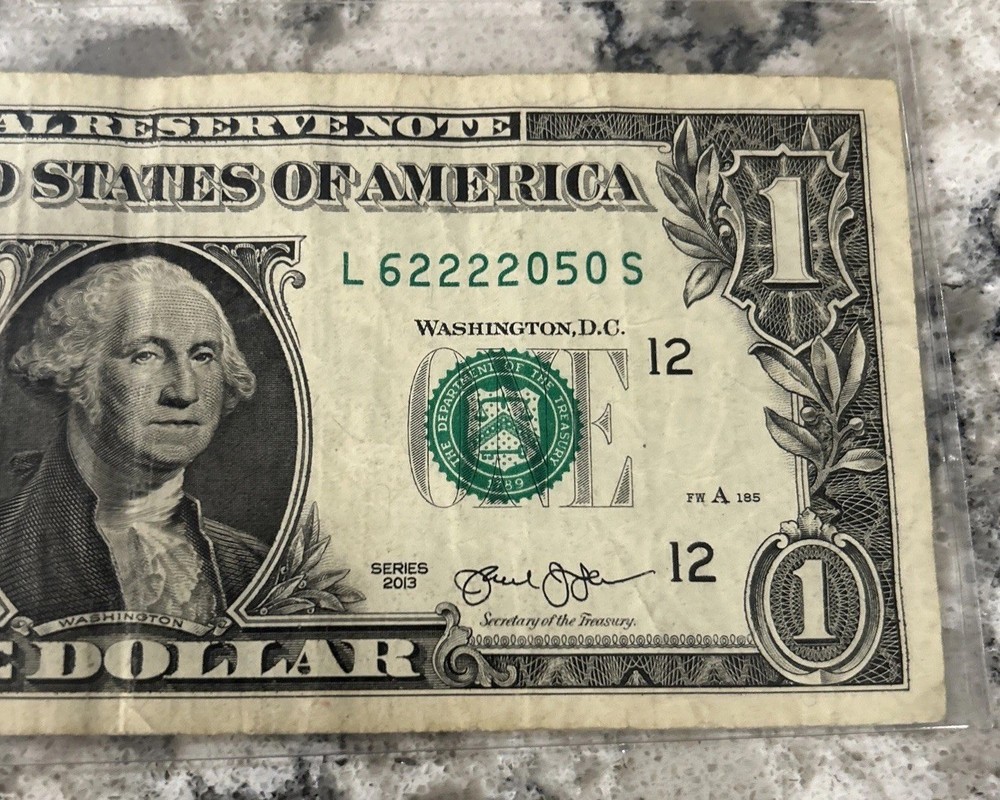Fancy Dollar Quad Consecutive 2’s L62222050S