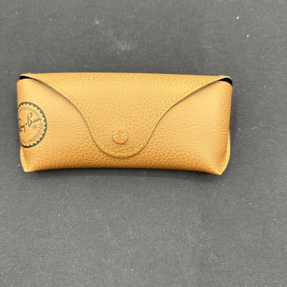 Ray ban  leather case only Brown