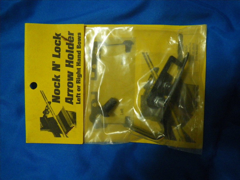 Archery Nock N Lock Arrow Holder Left or Right Hand Bows