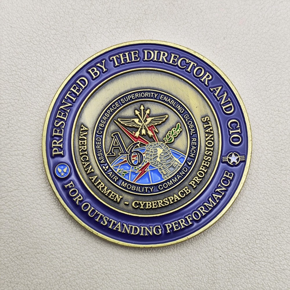 US Air Mobility Command Challenge Coin