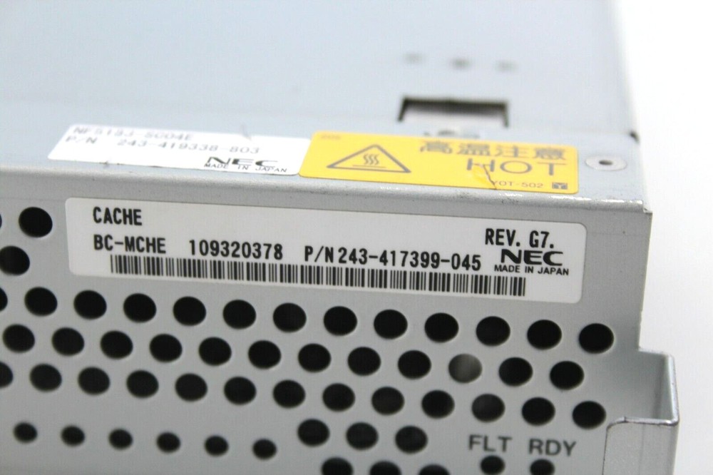 243-417399-045 NF5183-SC04E NEC Disk Array Unit D8-30 Cache module(CHE)