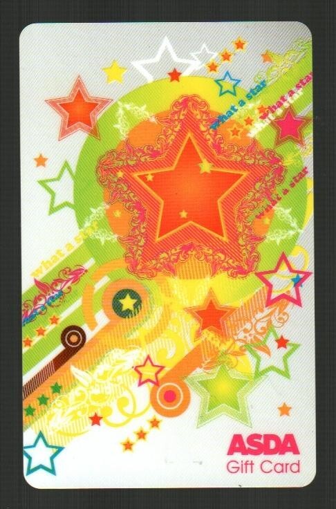 ASDA ( UK ) What a Star ( 2011 ) Gift Card ( $0 )