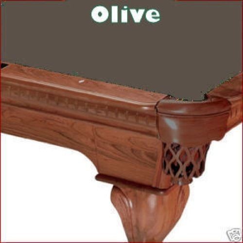 7' Olive ProLine Classic Billiard Pool Table Cloth Felt - SHIPS FAST!