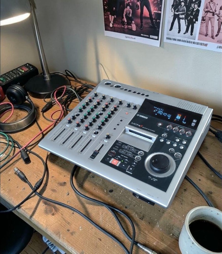 Yamaha MD4S Multitrack MD Data Recorder Tested MD Playback Working From MIJ F/S
