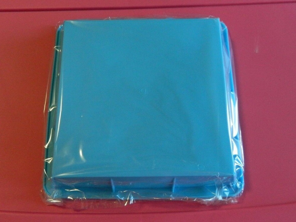 Cake Square Silicon Baking Pan Thin Cake Mold Blue Pizza Tray