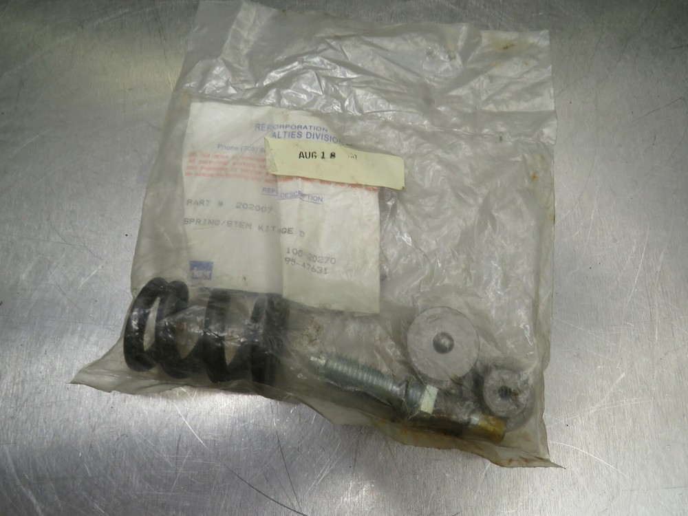 Parker 202007 Spring/Stem Kit Range D