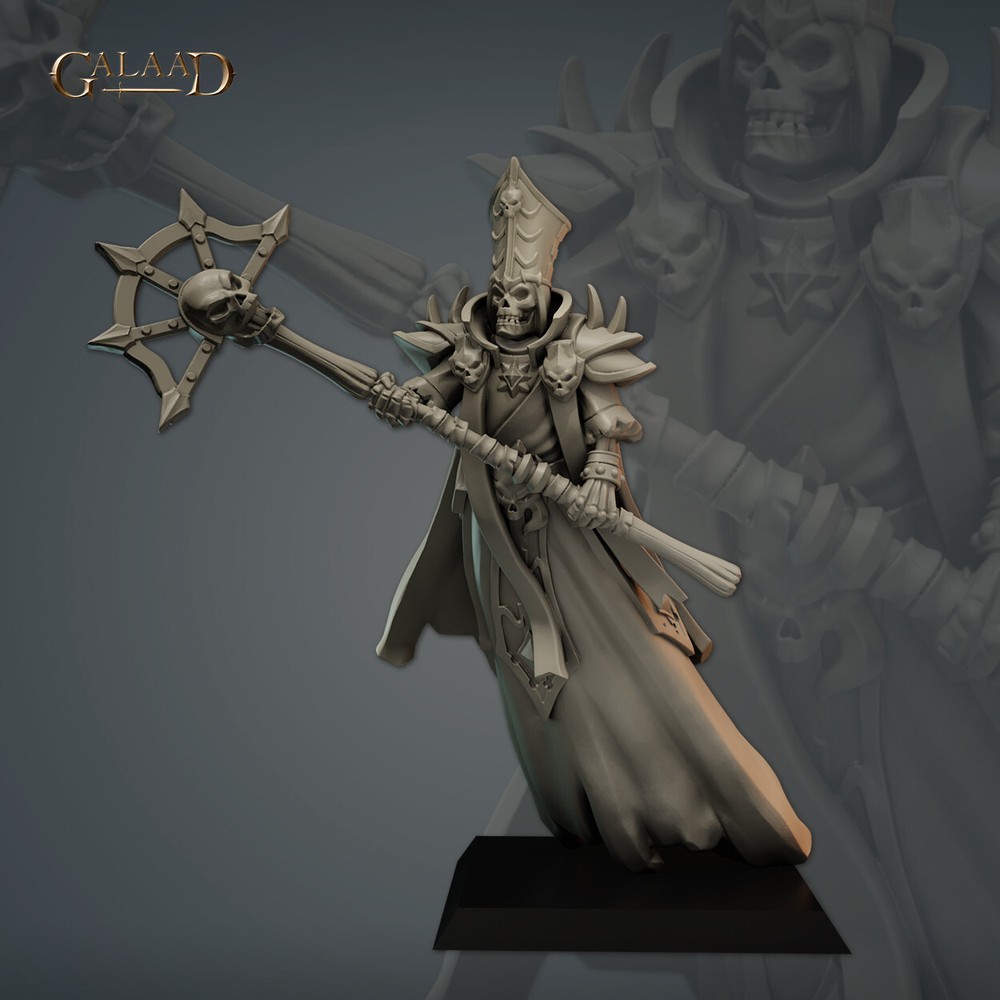 Undead Lich C - Monster - Galaad Miniatures - Dungeons and Dragons
