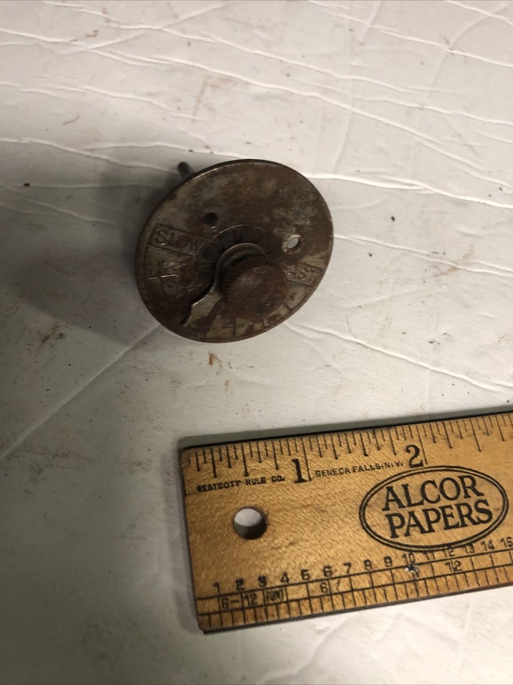 Vintage Claxtonola PHONOGRAPH part Deck Speed Control
