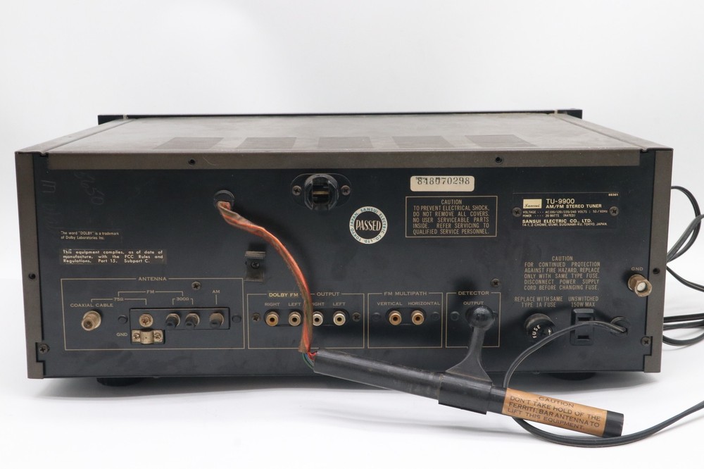 Sansui TU-9900 AM/FM Stereo Tuner