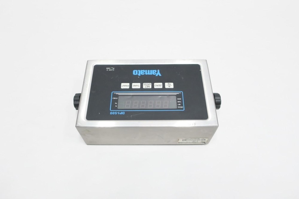 Yamato DPI-500 Digital Scale Control Panel
