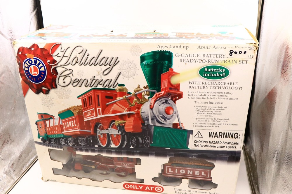 Lionel G-Scale Holiday Central TARGET EXCLUSIVE Retired Train Set