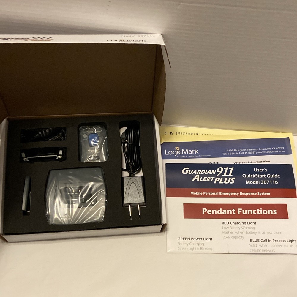 LogicMark Guardian Alert 911 PLUS Emergency Alert System Model 30711B