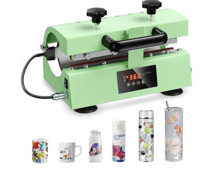 Slimsty Tumbler Heat Press Machine 110v Auto Timer Cup