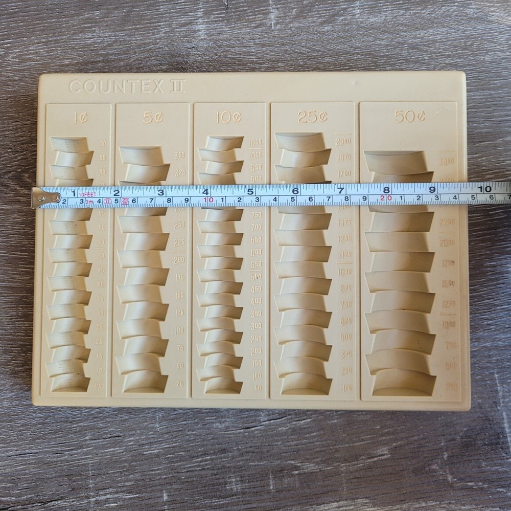 Countex II Self Counting Loose Coin Tray