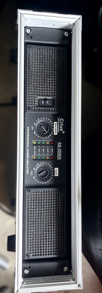 PA SYSTEM CRIUS TECHNOLOGIES 3500 WATTS