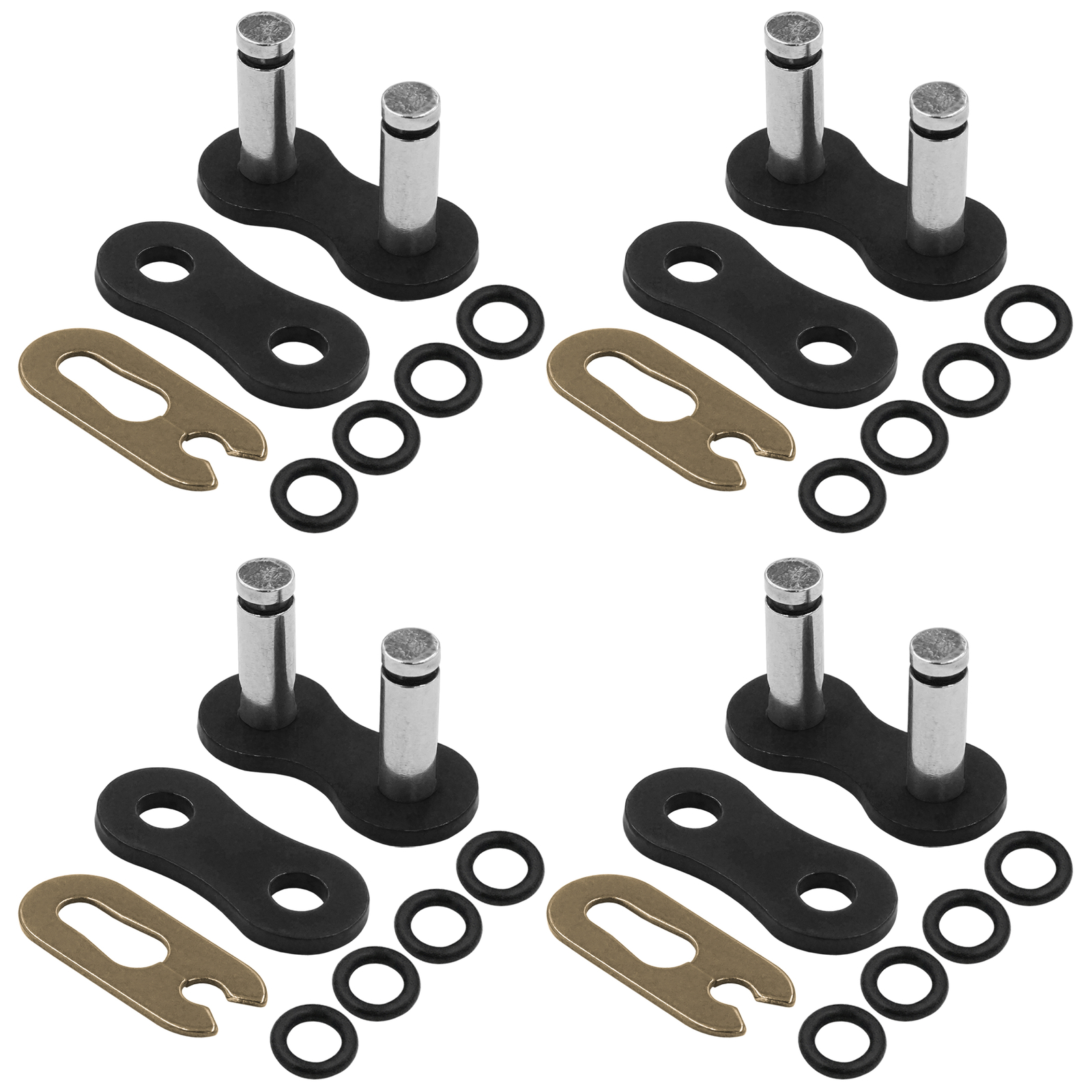 530 Chain Master Link with O Ring For Motorcycle Bike ATV Connecting Link Black