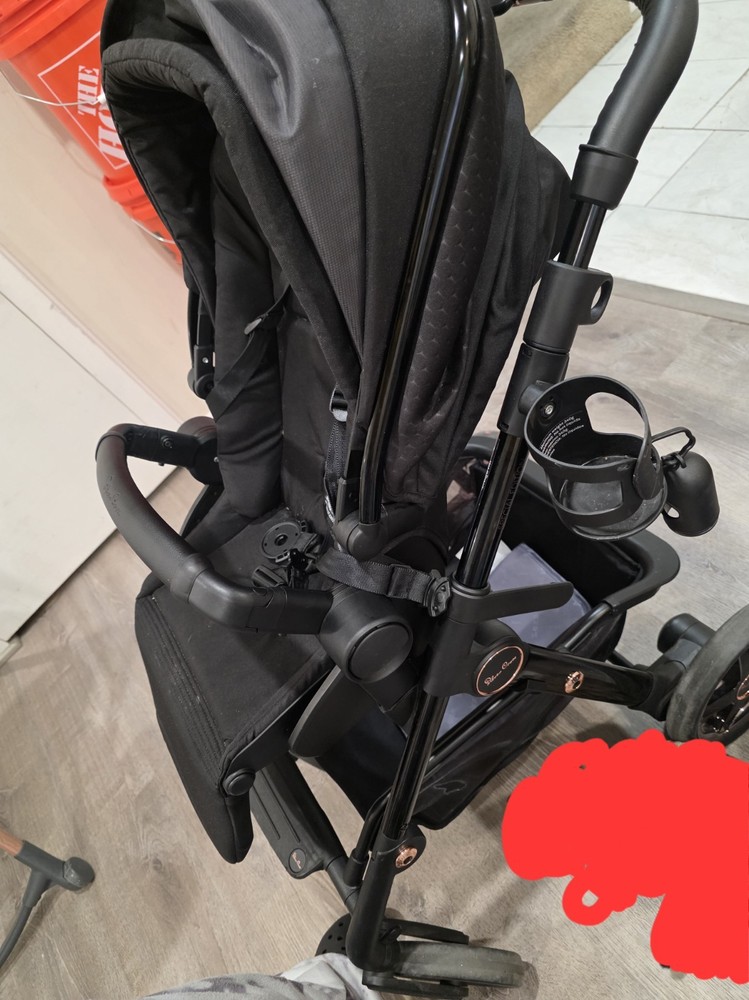 Silver Cross Traditional & Combination Black Single Stroller  (Comet Addition)