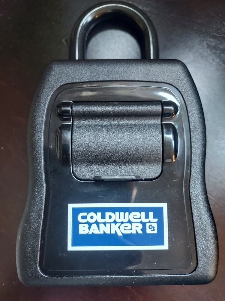 Coldwell Banker Branded Key Lockbox Set Your Own 4-Digit Numeric Combination