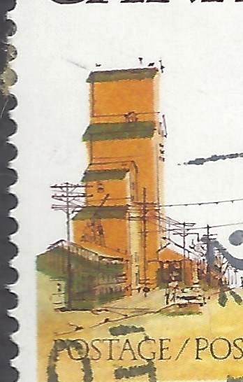 Canada # 723A USED MIS-PERFORATED WITH REGISTRY ERRORS BS31535