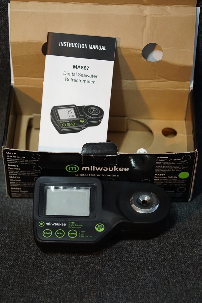 Milwaukee MA887 Digital Refractometer - Salinity