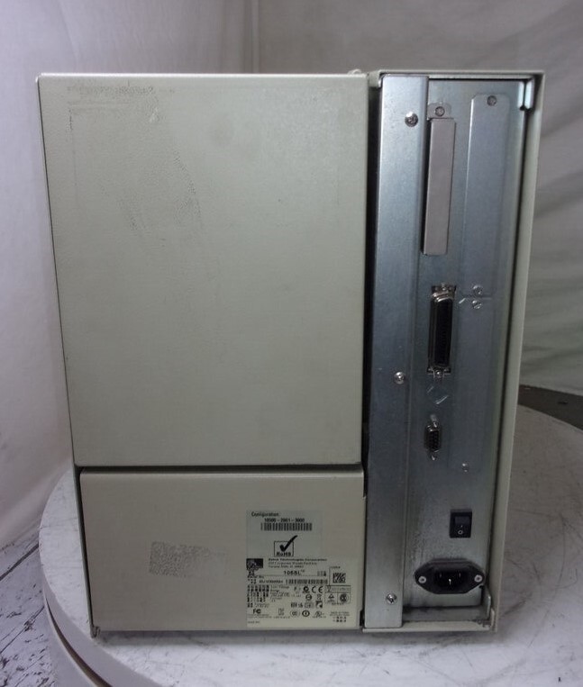 Zebra 105SL 10500-2001-3000 Thermal Barcode Label Printer SEE NOTES