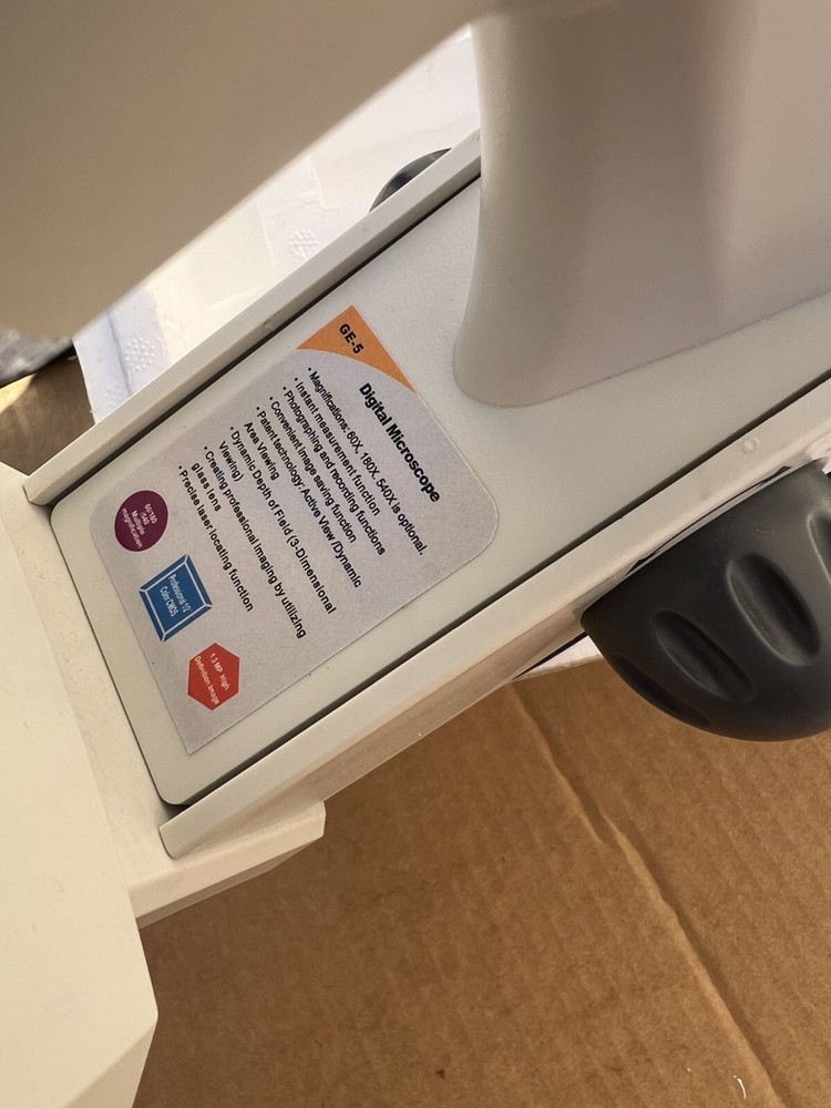 View Solutions GE-5 Digital Microscope High-Definition Image Old Stock NEW!