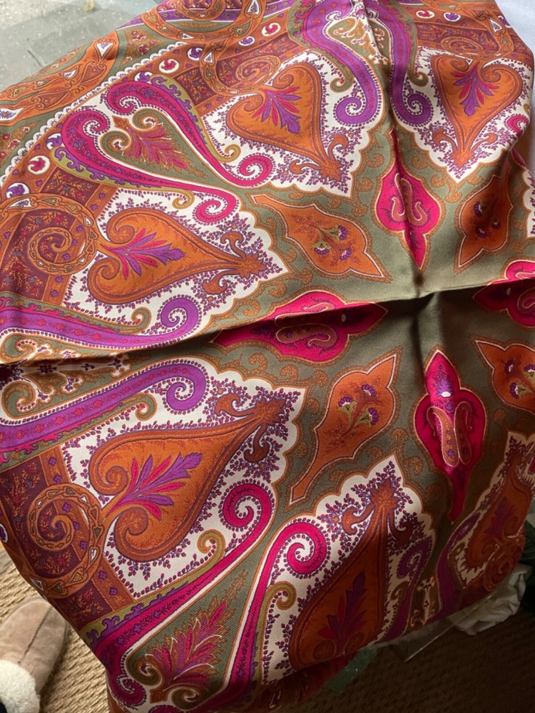 ETRO SILK SCARF