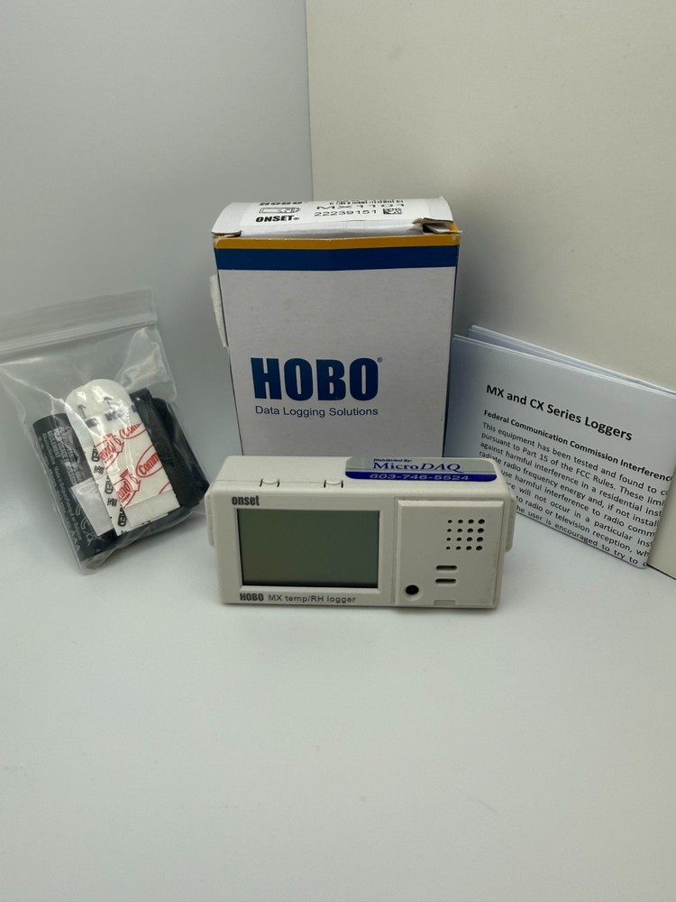 *OPEN BOX* HOBO MX1101 Bluetooth Temperature and Humidity Data Logger *OPEN BOX*