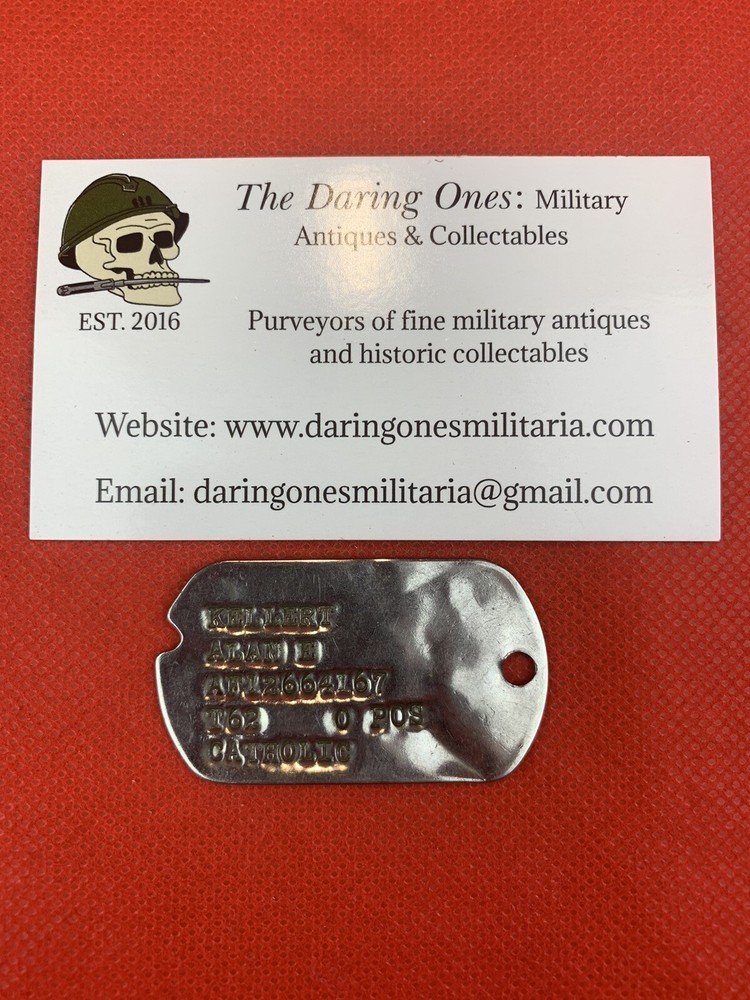 Original WW2 Era US Dog Tag