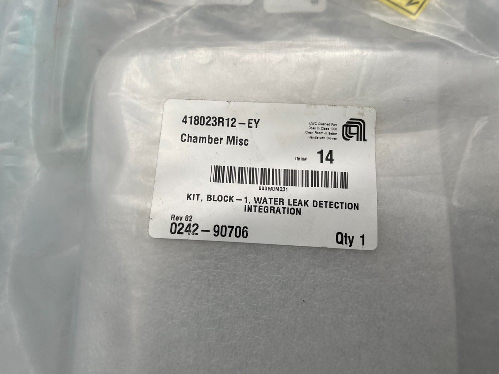Applied materials 0242-90706 Kit Block-1, Water Leak Detection Integration
