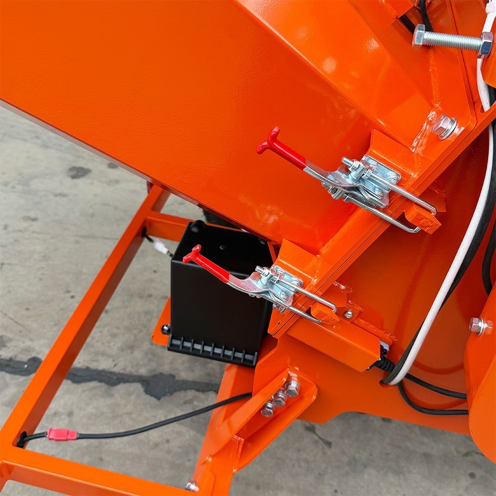 6'' 18hp Wood Chipper 450cc Gas Powered E-start 4-Wheel 12V/9A - FREE SHIPPING