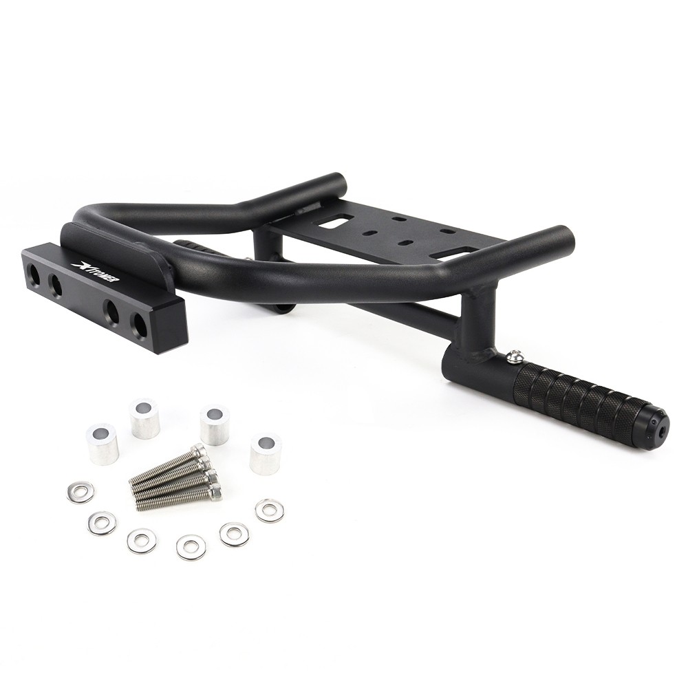 Sub Cage Pegs With Scrape Bar Stunt Parts Black Fit For Kawasaki Z125 2017-2024