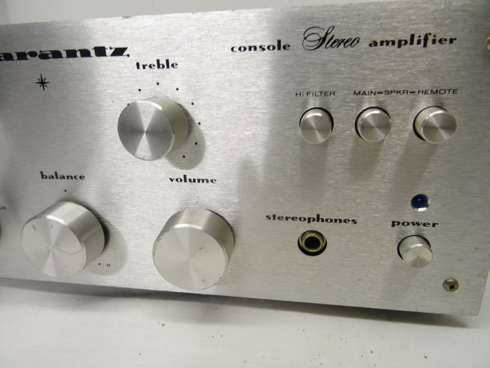 MARANTZ 1030 CONSOLE AMPLIFIER - tested - Best Sounding Marantz Ever!