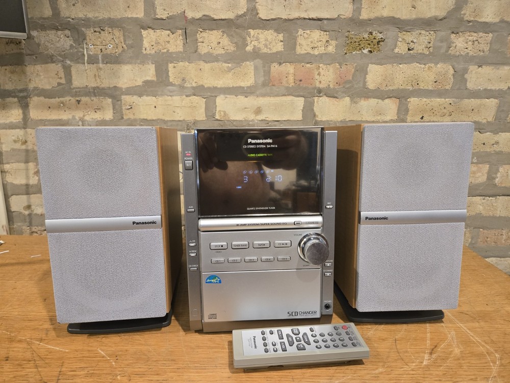 serviced Panasonic SA-PM16 surround system w/remote fully functional