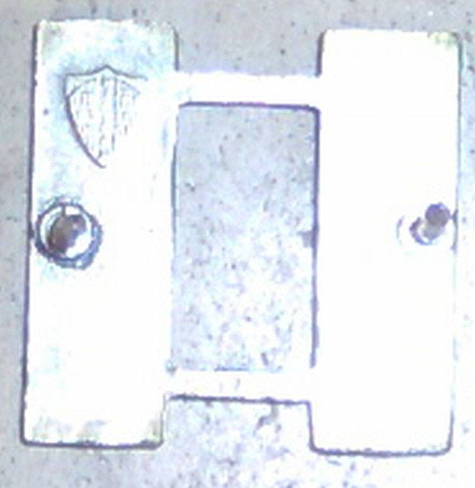 Collar Bar Pin WW2 silver genuine