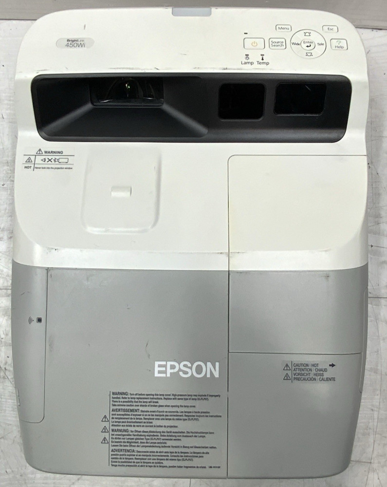 Epson BrightLink 450Wi Interactive Projector (981 Lamp Hours) | H317A