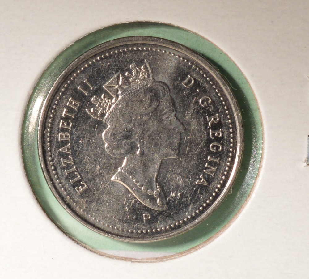2000P - Canada 5 Cent KEY DATE - Canada Nickel - Circulated KEY DATE