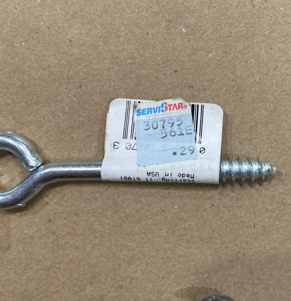 This Old House DIY NOS & Used Hooks Chains Knobs Pulls Clips Hinge Screws Clamp