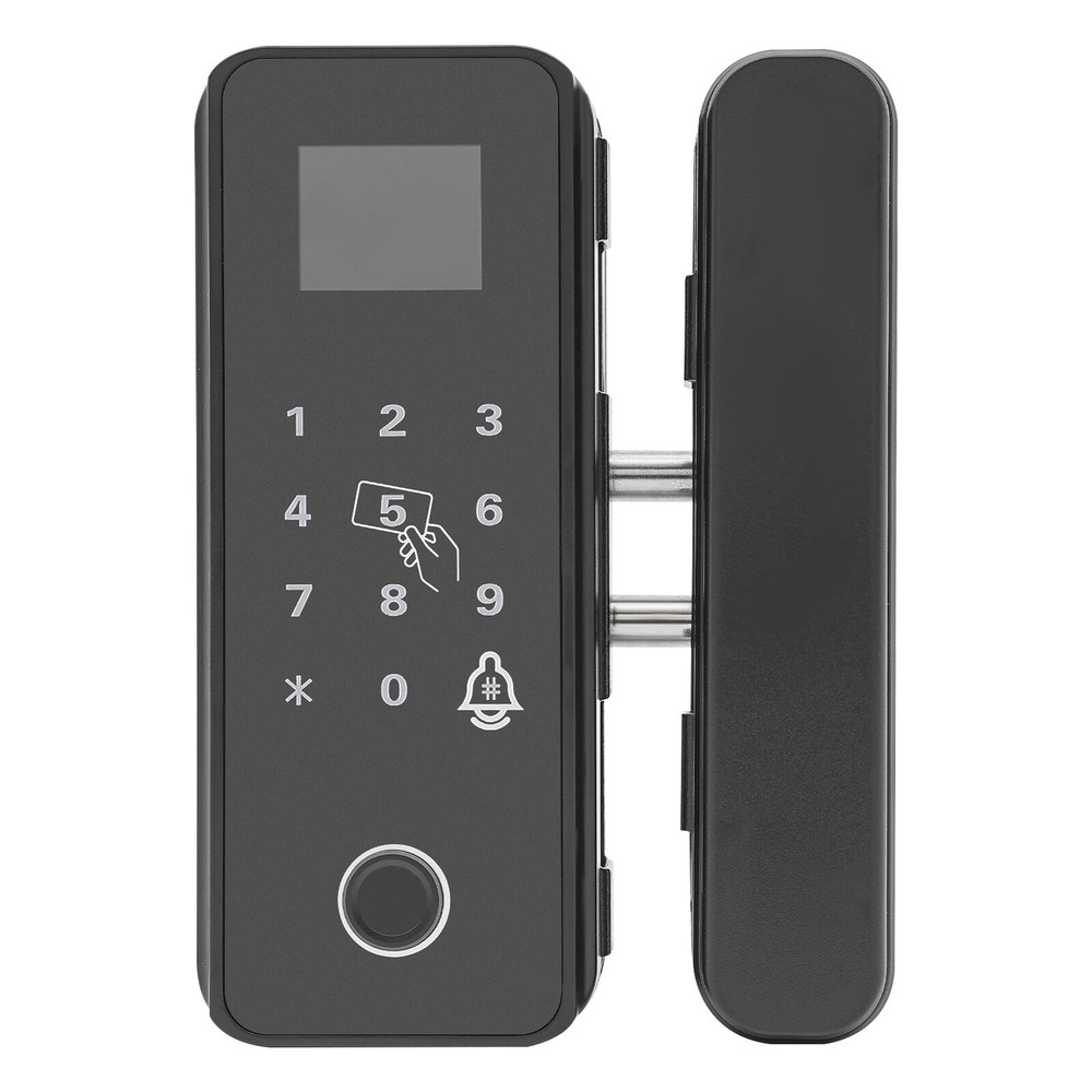 Door Mounted Smart Door Lock Fingerprint Door Lock Codes Lock USB Interface