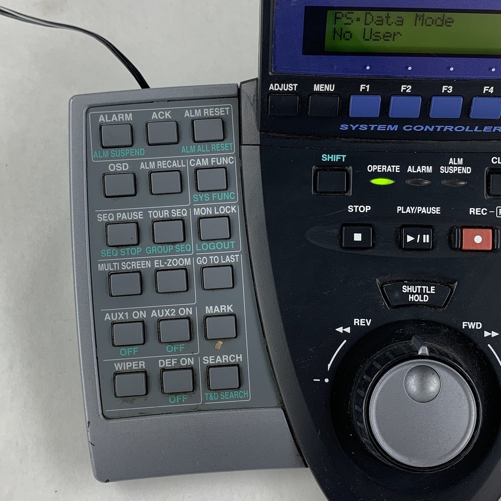 Panasonic WV-CU650 Security System Controller Power Tested w/ Power Adapter