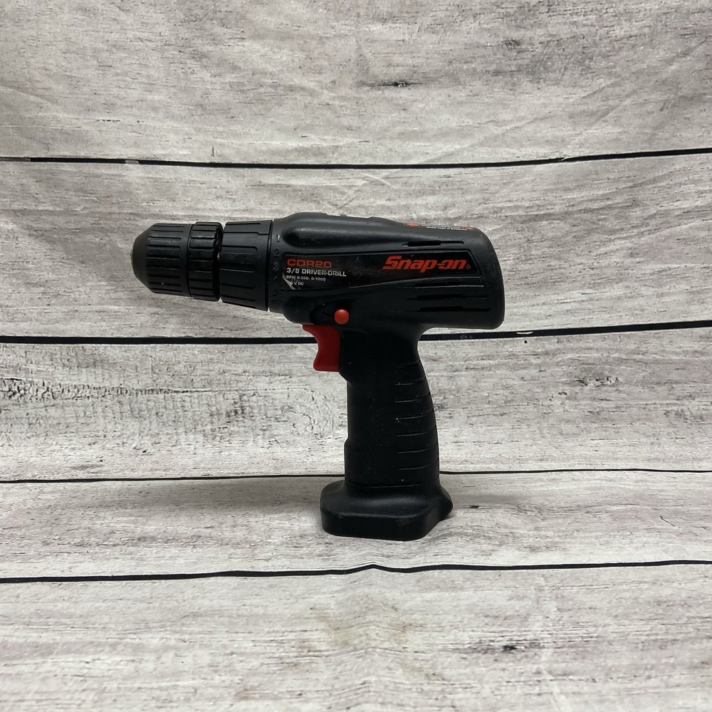 Snap On 3/8" Cordless Driver Drill CDR20 TOOL ONLY Untested